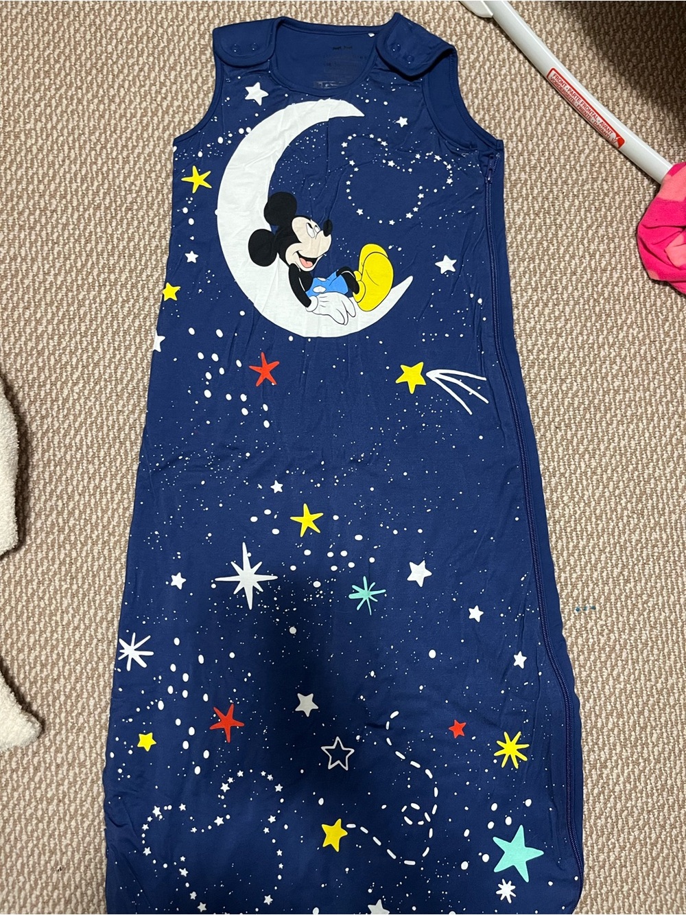 Little Sleepies bamboo 18-36M disney Mickey mouse & Stars Sleep Sack